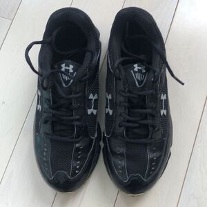 Under Armour Black Lace-Up Athletic Running Shoe Size 5.5